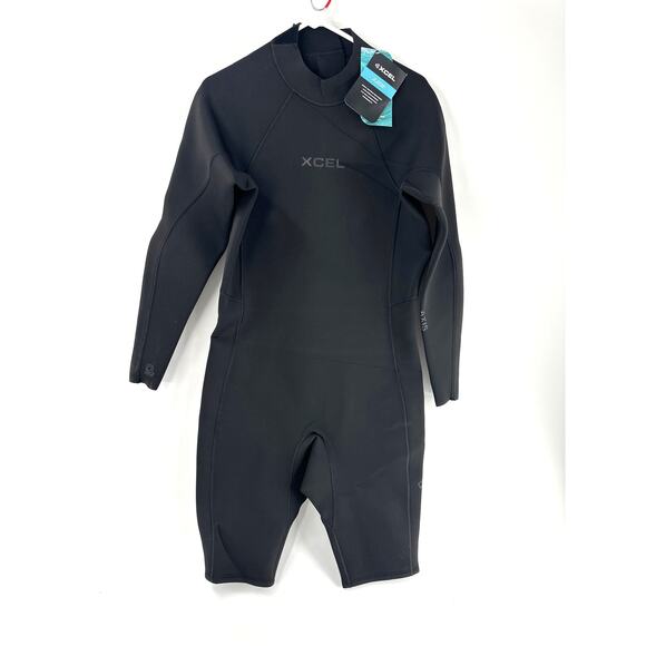 XCEL Men's Black Axis Long Sleeve Spring Wetsuit Size 2XL - Picture 5 of 8